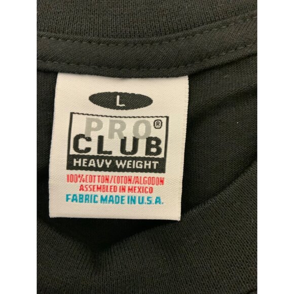 Pro Club Bundle of 4 Heavyweight 100% Cotton Crewneck T-Shirts - Picture 4 of 5